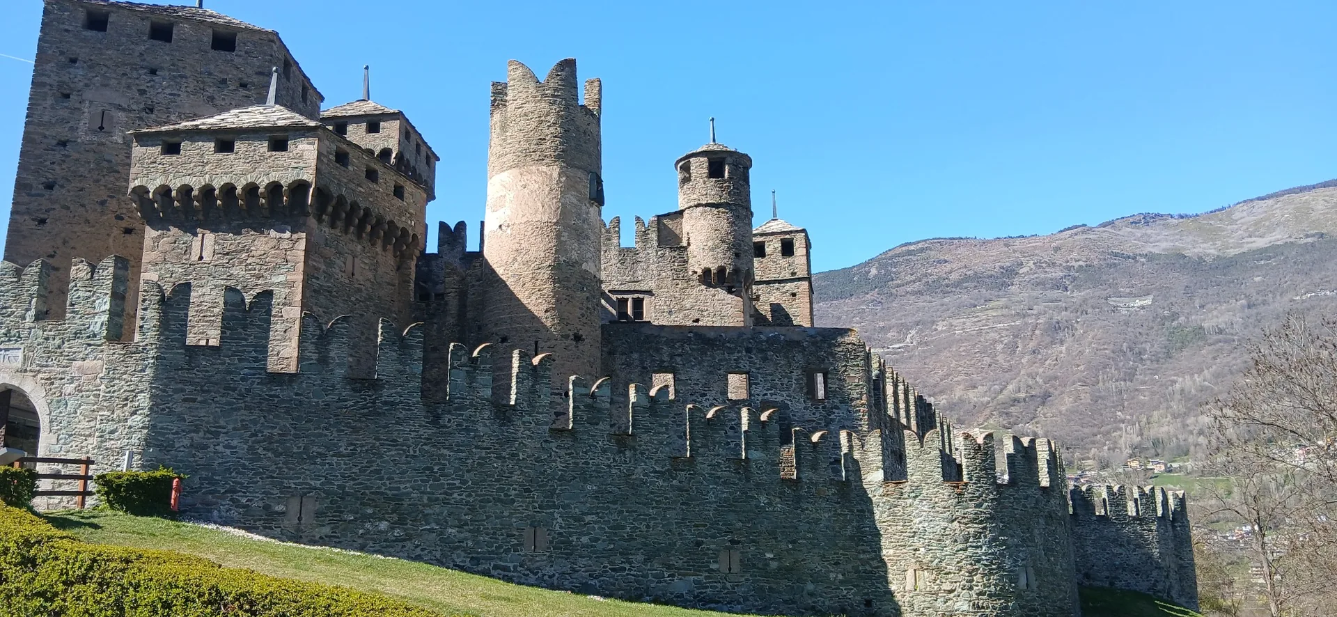 Castello medievale in Valle d'Aosta